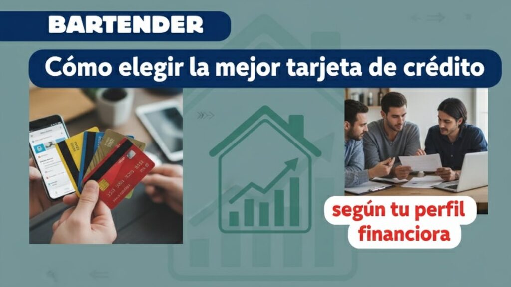 Cómo elegir la mejor tarjeta de crédito según tu perfil financiero