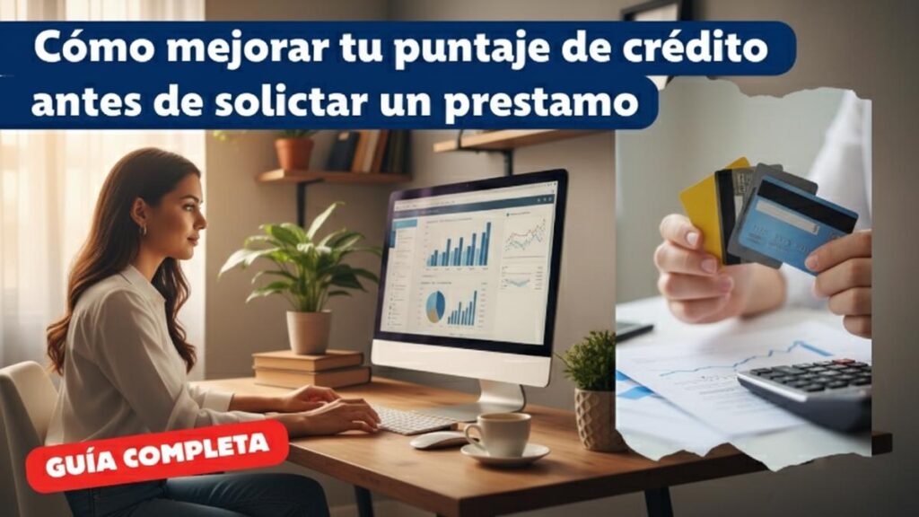 Cómo mejorar tu puntaje de crédito antes de solicitar un préstamo