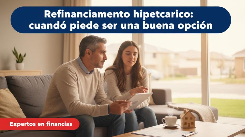 Refinanciamiento hipotecario: cuándo puede ser una buena opción